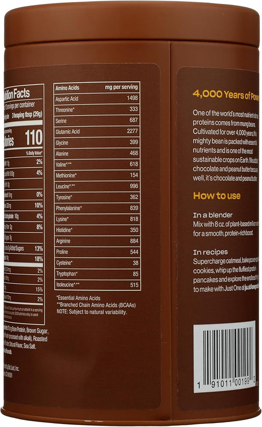 Eat Just Chocolate Peanut Butter Protein Powder, 12 OZ