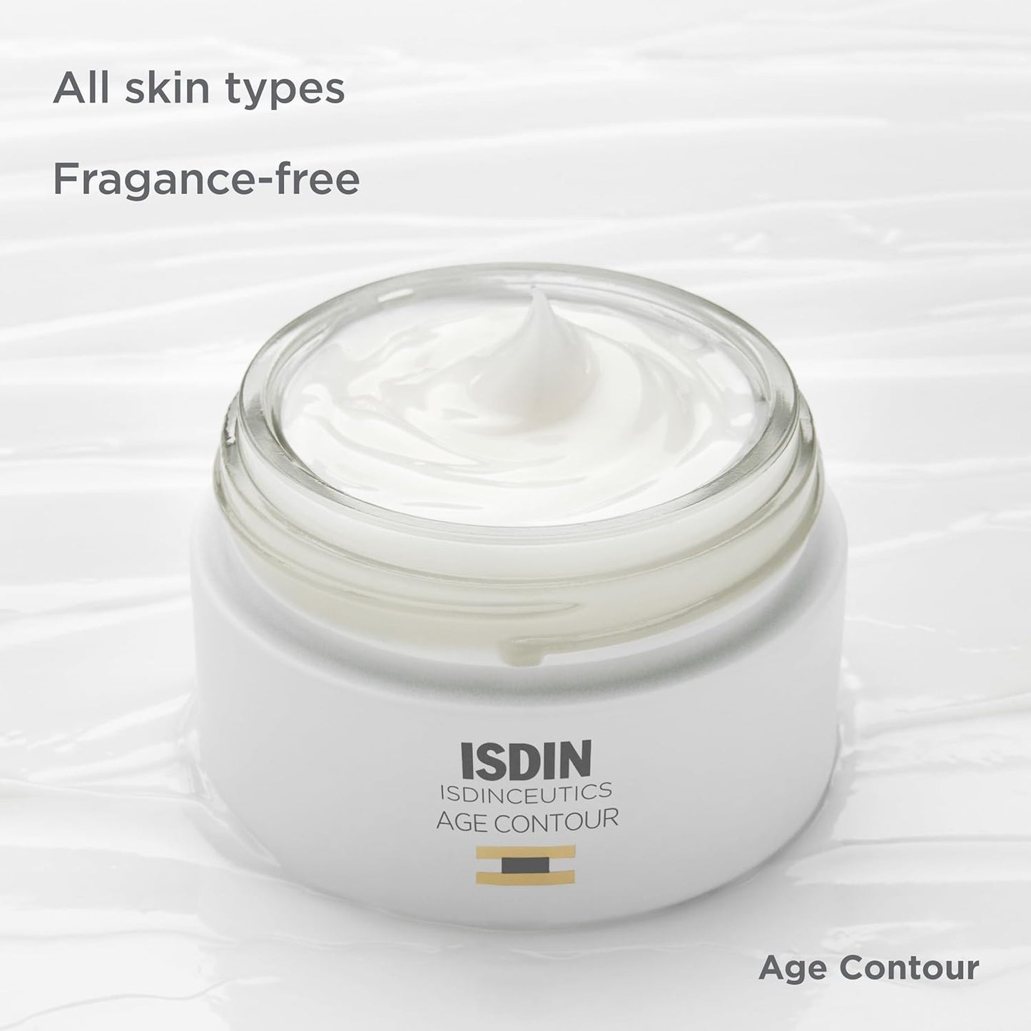 ISDIN Isdinceutics Age Contour Firming and Rejuvenating Cream - Face Moisturizer with Niacinamide. Visibly Reduces Wrinkles, 18.1 OZ.
