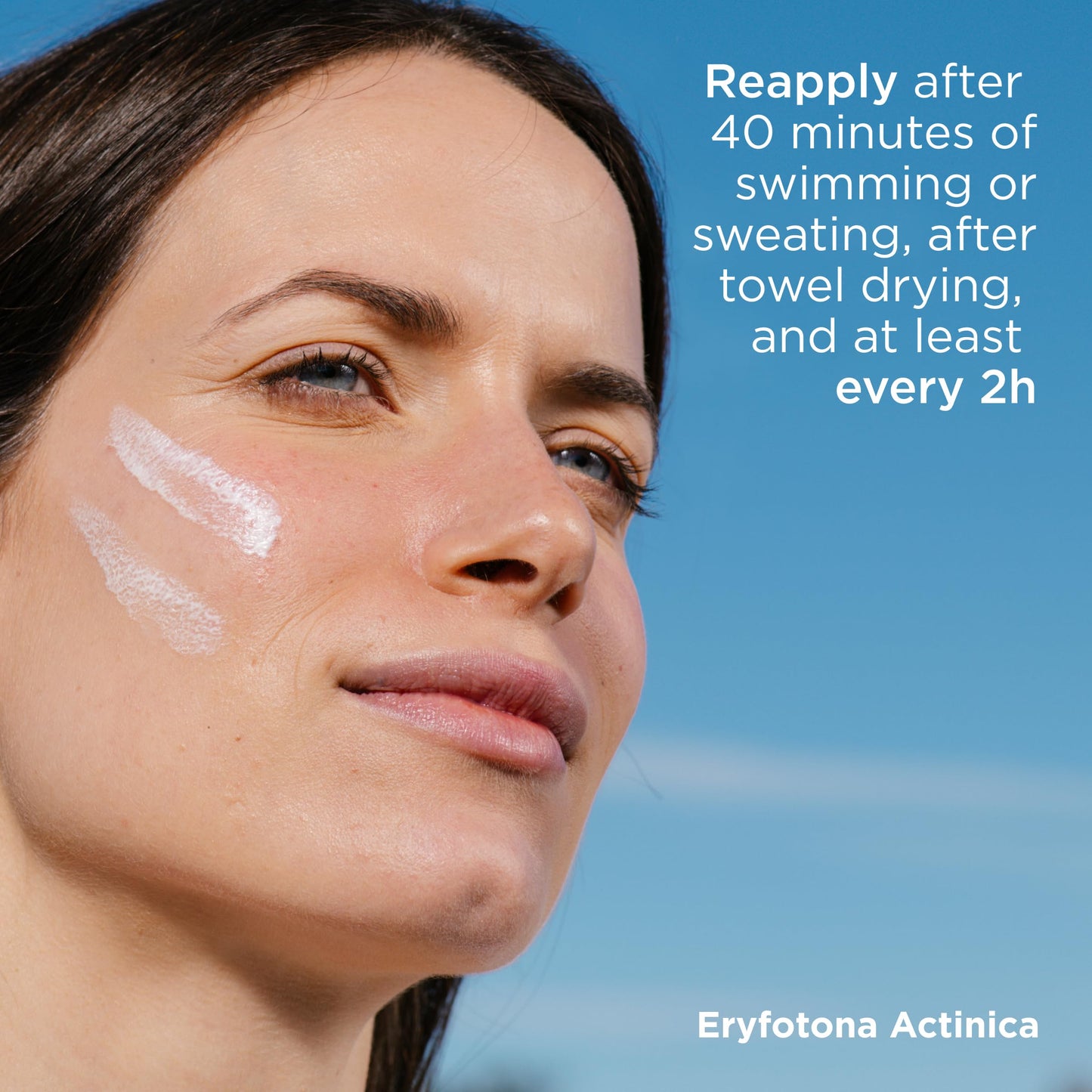 ISDIN Eryfotona Actinica SPF 50+ | Mineral Sunscreen for Face with Zinc Oxide | 100% Mineral UV Filters | No White Cast, Suitable for Sensitive Skin, Dermatologist Recommended